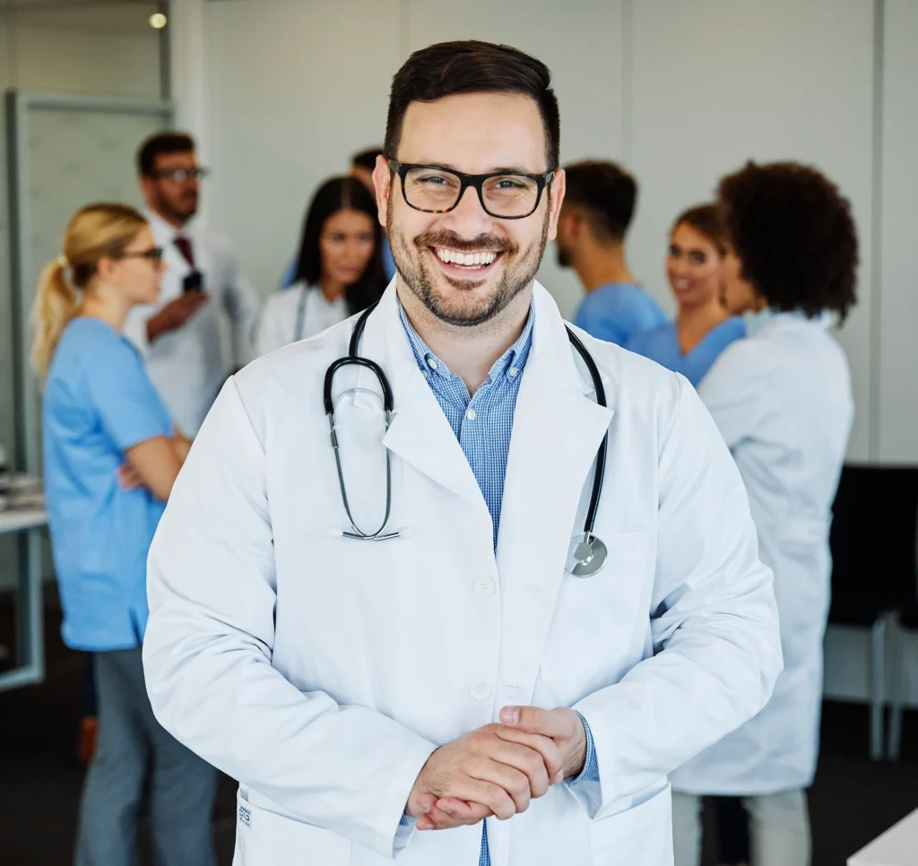 Medical team at a clinic